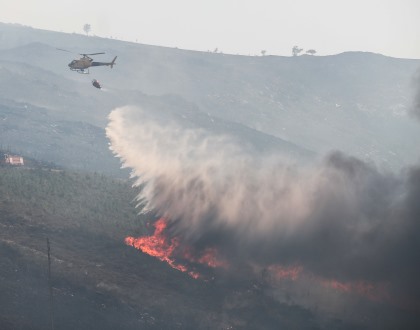 Cerca de 50 concelhos em perigo máximo de incêndio