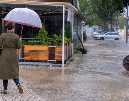 Oito distritos de Portugal continental sob aviso amarelo devido a mau tempo