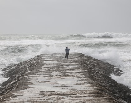 Dez distritos sob aviso laranja por causa da agitação marítima