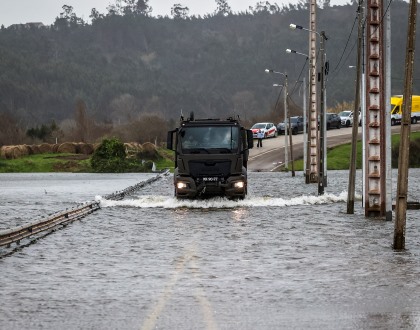 Militares transportaram mais de 400 pessoas em Ereira