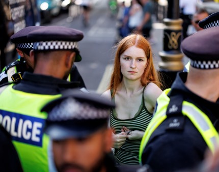 Pelo menos 365 detidos em Londres em manifestação de apoio à Palestine Action