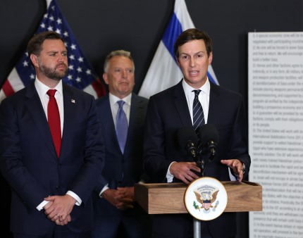Genro de Trump afasta fundos de reconstrução em Gaza para áreas do Hamas