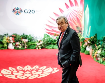 Guterres defende maior representação de países africanos nas instituições mundiais