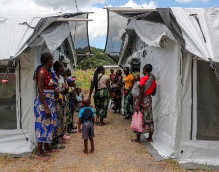 Mais de 75 mil pessoas abrigadas em 76 centros devido às cheias em Moçambique