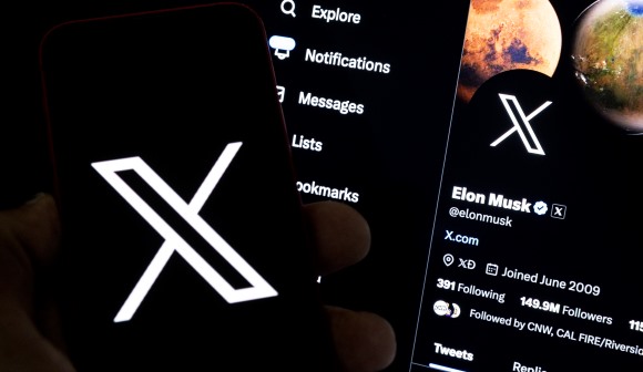 Rede social X sofre segundo 