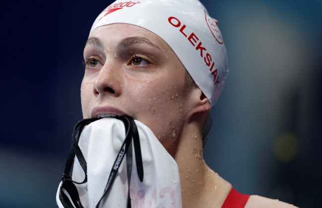 Nadadora Penny Oleksiak suspensa por dois anos após infringir regras antidoping