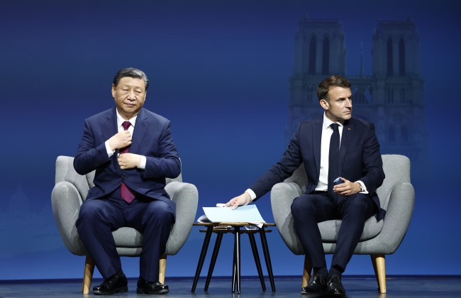 Presidentes francês e chinês querem trégua olímpica aplicada a todos os conflitos