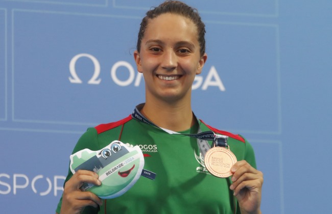 Francisca Martins 15.ª classificada nos 400 metros livres dos Mundiais