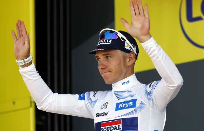 Ciclista Remco Evenepoel troca equipa de sempre pela Red Bull-BORA-hansgrohe