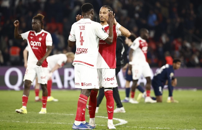PSG perde na receção ao Mónaco na Liga francesa